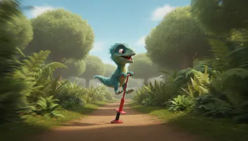 Zip the Dinosaur and the Bouncy Pogo Stick Rescue