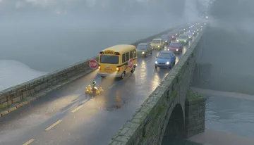 Beep the School Bus and the Duck Parade