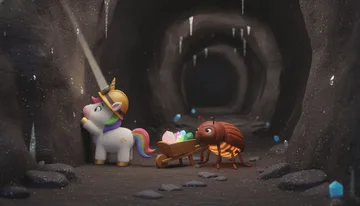 Nell the Little Pony and the Lost Glow