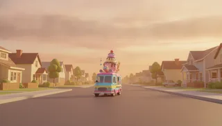 Otis the Ice Cream Truck and the Birthday Cake Swirl
