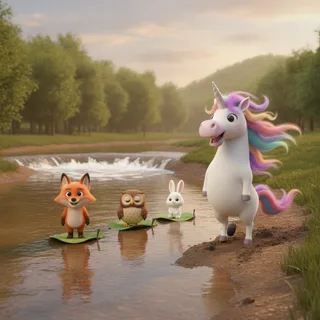 Luma and the Drifting Rafts