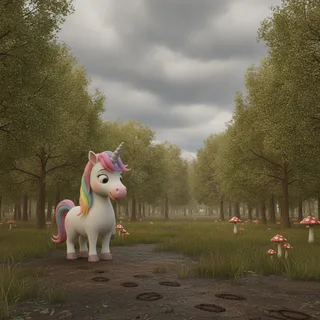 Fern and the Rainy Meadow