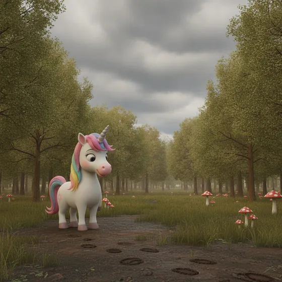 Fern and the Rainy Meadow