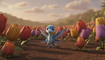 Ori the Little Dinosaur and the Sleeping Flowers