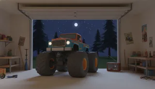 Bumper the Monster Truck and the Muddy Duck Crossing