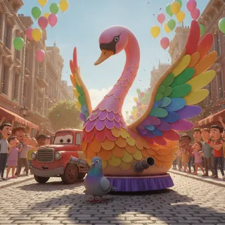 Otis and the Rainbow Swan