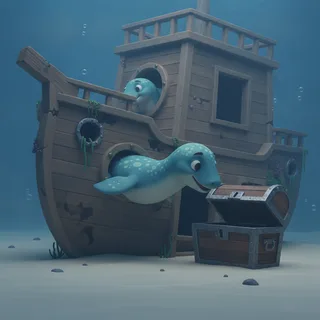 Plesi and the Glowing Chest