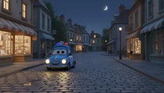 Zeb the Police Car and the Runaway Donut Cart