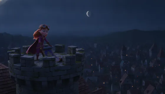 Princess Mira and the Little Moth Who Swallowed the Lights