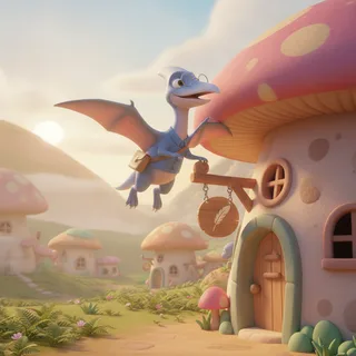 Pip the Pterodactyl's Great Adventure