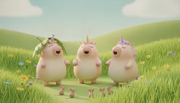 The Three Little Goats Who Fixed the Waterfall