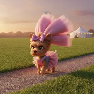 Pippa and the Sparkly Bow